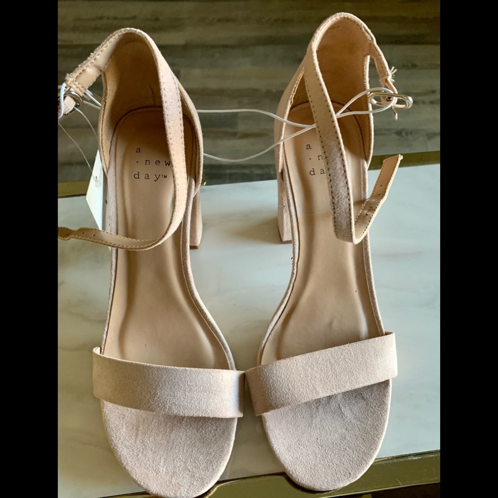 Blush color shoes